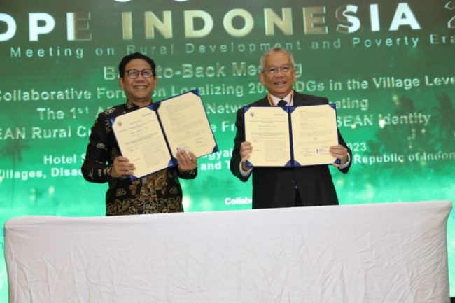 Buka SOMRDPE, Gus Halim: Desa Bangkitkan Optimisme Pembangunan Berkelanjutan