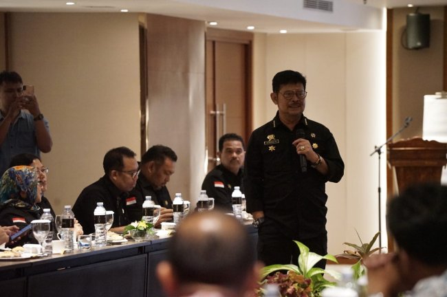 Antisipasi Dampak El Nino, Mentan SYL Dorong Para Kadis di Seluruh Jawa Tengah Perkuat Produksi