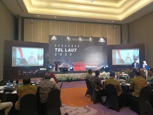 Menhub Buka Rakornas Tol Laut 2023: Realisasi Muatan Kapal Terus Meningkat