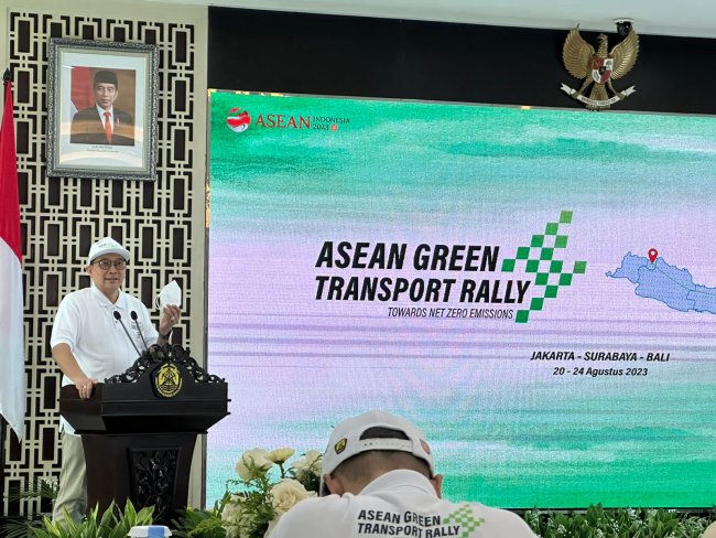 Dukung Kesuksesan Keketuaan Indonesia dalam ASEAN 2023, Green Transport Rally Resmi Diluncurkan