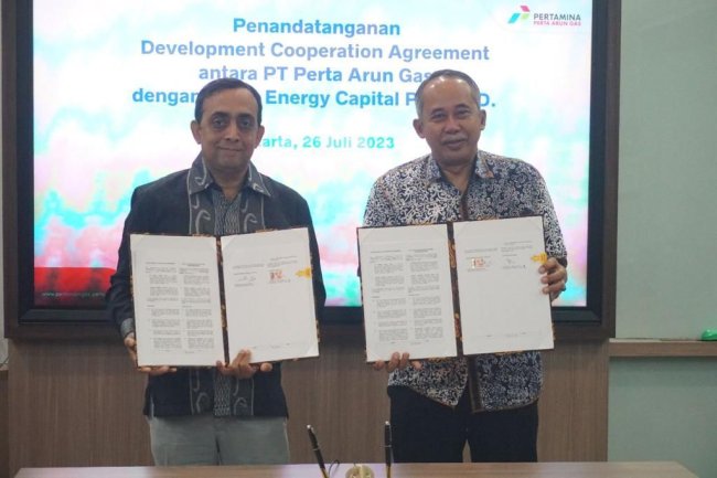 Perta Arun Gas Tandatangani Development Cooperation Agreement dengan Aslan Energy Capital