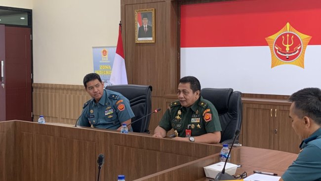 Waasrenum Panglima TNI Pimpin Kegiatan Pengendalian Program dan Anggaran di Wilayah Tanjungpinang, Kepulauan Riau
