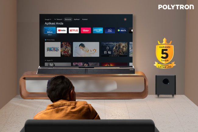 Kepuasan Pelanggan Nomor Satu: POLYTRON Konsisten Berikan Layanan Garansi LED TV 5 Tahun
