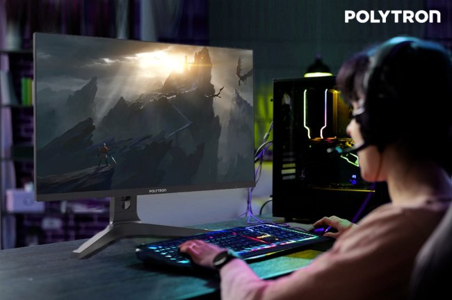Performa Gaming Optimal, POLYTRON Hadirkan Monitor Gaming Warrior PMD 27IQ9931