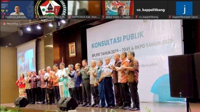 RPJPD Sumut 2025-2045 Angkat Tema Sumatera Utara Unggul, Maju, Berkelanjutan