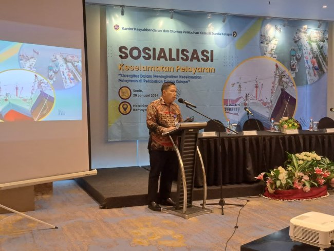 Tingkatkan Sinergitas antar Stakeholder, KSOP Sunda Kelapa Gelar Sosialisasi Keselamatan Pelayaran 