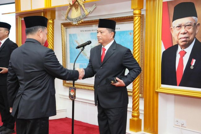 Mendagri Tito Papar Alasan Lantik Kombes Pol Edfrie R Maith Sebagai Asdep PKPD BNPP