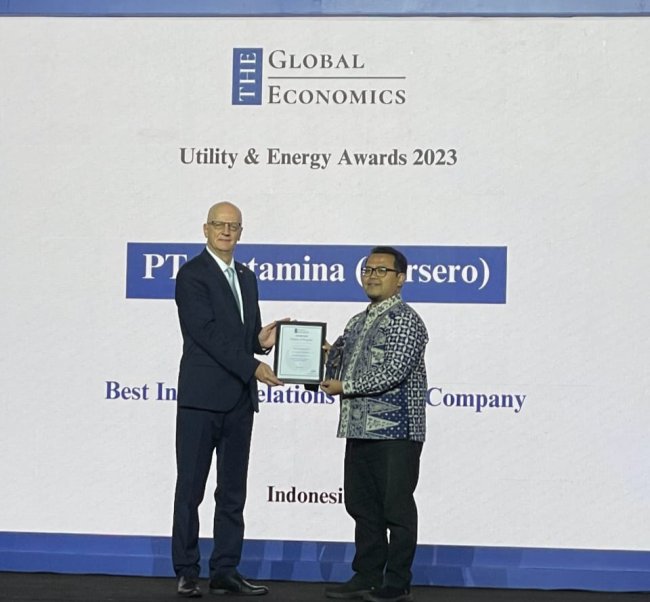 Pertamina Raih Penghargaan Best Investor Relations Energy Company