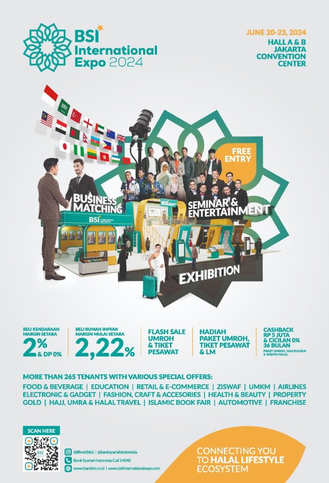 Maliq & D’essential, RAN hingga Hanan Attaki akan Ramaikan BSI International Expo 2024