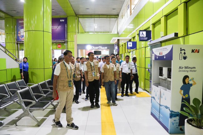 8 CEO Kereta Api di Asia Tenggara Kunjungi Stasiun Besar Gambir