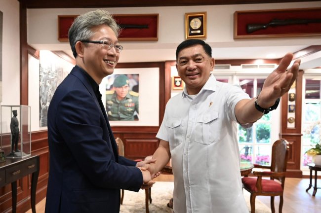 Menhan Sjafrie Menerima Dubes China, Sepakati Peningkatan Hubungan Bilateral