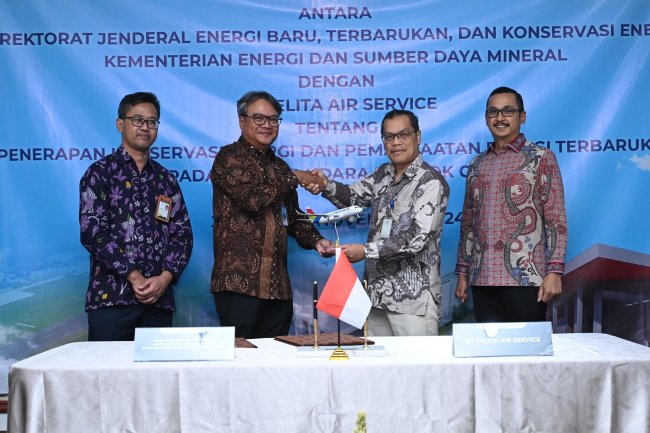 Kolaborasi Pelita Air, EBTKE dan GIZ Jadikan Bandara Pondok Cabe sebagai Eco-Friendly Airport