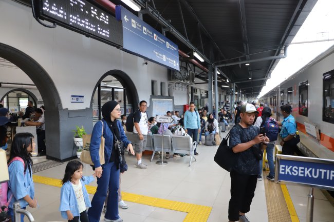 KAI: Penjualan Tiket KA Nataru Tembus 1,12 Juta