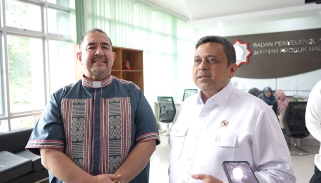 Kunjungi BPJPH, Pendeta Gilbert: Bukan Ancaman, Halal untuk Kita Semua