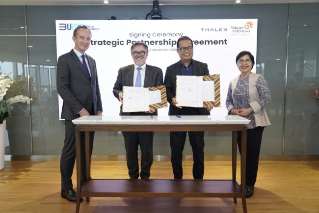 Hadirkan Solusi Keamanan Digital dan Kota Cerdas di Indonesia, Telkom Jalin Kemitraan Strategis dengan Thales
