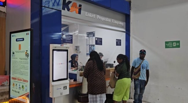 Tiket KA H+7 Lebaran sudah Dapat Dipesan, KAI Daop 1 Jakarta Catat 352.996 Tiket Lebaran Sudah Terjual