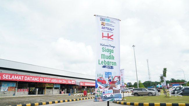 Mudik Lebaran Tenang dan Menyenangkan, Hutama Karya Siapkan 31 Rest Area Sepanjang Ruas JTTS