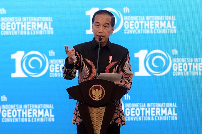 Buka IIGCE 2024, Jokowi Dorong Pemanfaatan Potensi Panas Bumi Menuju Energi Bersih