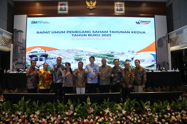 Gelar RUPST, Waskita Beton Rombak Jajaran Direksi