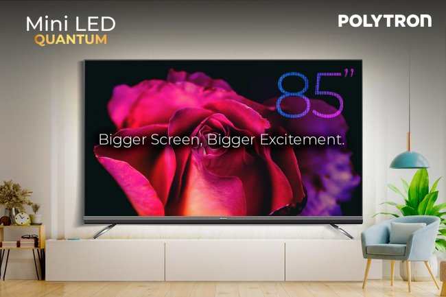 TV Terbaru Mini LED Quantum 85 Inch: Kepuasan Menonton yang Spektakuler