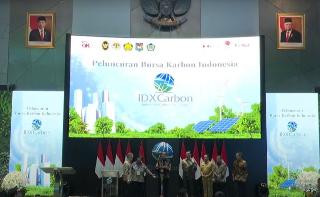 Kontribusi Nyata Indonesia Hadapi Perubahan Iklim, Jokowi Luncurkan Bursa Karbon Indonesia