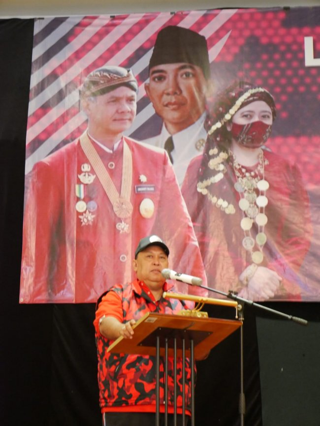 Eks Warga Timtim Deklarasi  Ganjar–Puan Pimpin Indonesia 2024
