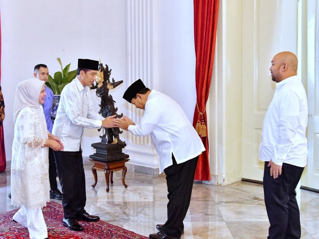 Hari Kedua Lebaran, Prabowo Temui Jokowi Lagi di Istana, Waketum Gerindra: Bestie