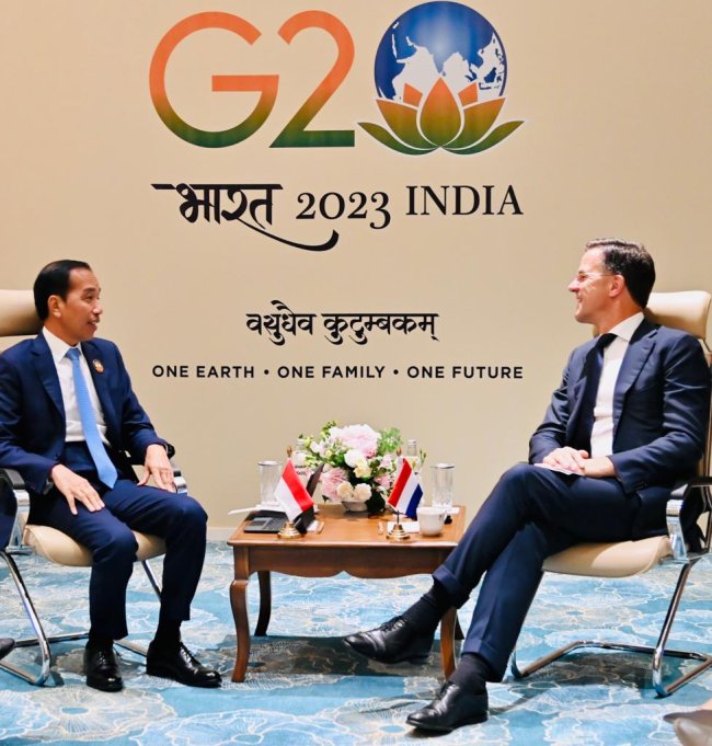Presiden Jokowi Minta Belanda Dukung Pengembangan Teknologi Rendah Karbon RI