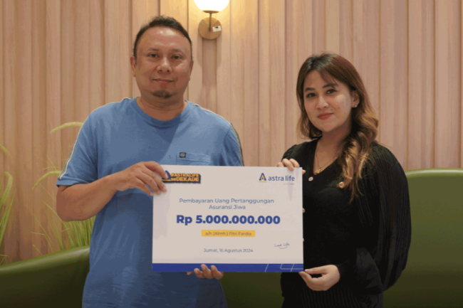 Penuhi Kewajiban, Astra Life Bayar Penuh Klaim Nasabah Senilai Rp 5 Miliar