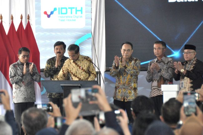 Jokowi Resmikan ITDH, Pusat Uji Perangkat Digital Terbesar se-ASEAN