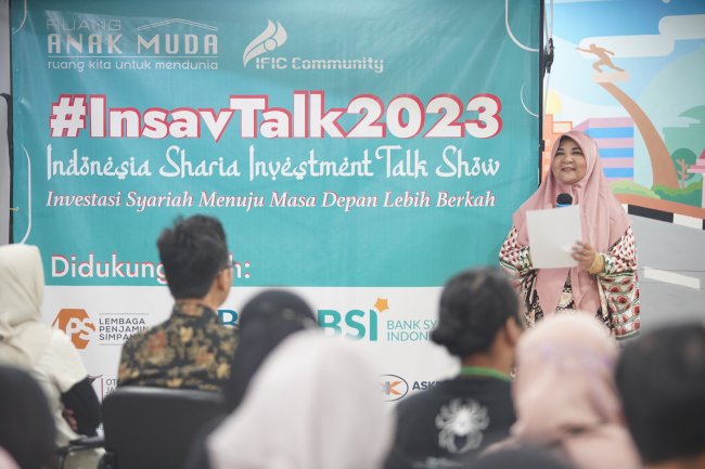 INSAV Talk 2023 Dorong Pertumbuhan Investasi Syariah Indonesia
