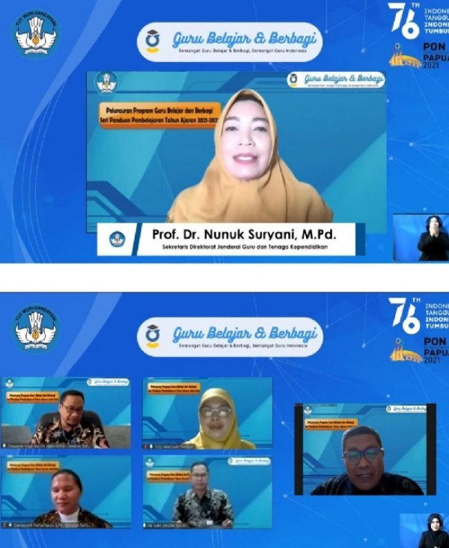 Kemendikbudristek Luncurkan Program Guru Belajar dan Berbagi Seri Panduan Pembelajaran
