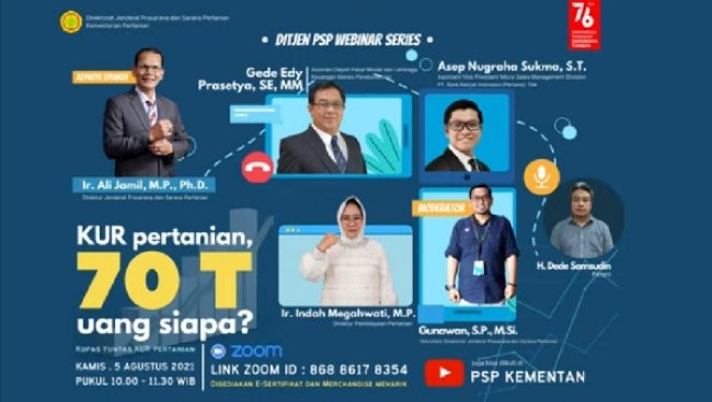 Kementan Pastikan Serapan KUR 70 Triliun Terus Bergulir