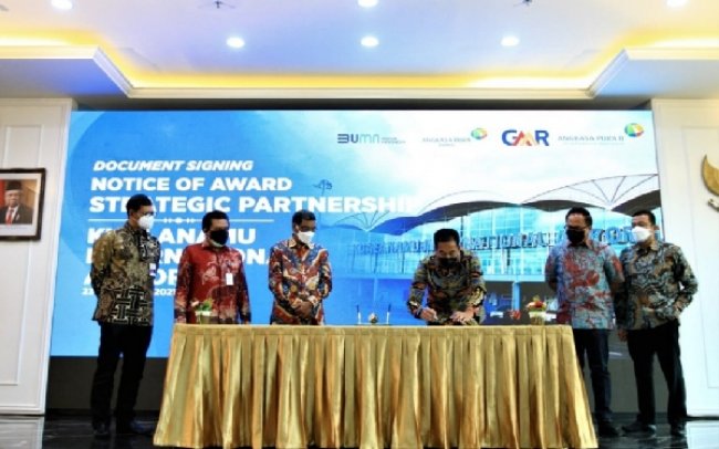 AP II Umumkan Pemenang Tender Kemitraan Strategis Bandara Internasional Kualanamu