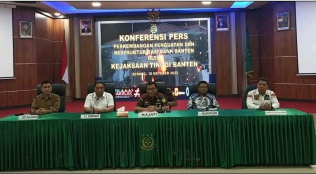 Didukung Penuh Pemprov, Kejati dan DPRD, Bank Banten Berhasil Menarik Klaim Asuransi Sebesar Rp9,44 Miliar