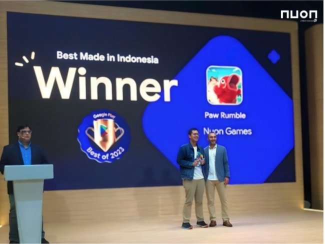 Paw Rumble Bawa Pulang Penghargaan ‘Best Made in Indonesia’ di Ajang Google Play Best of 2023 Awards