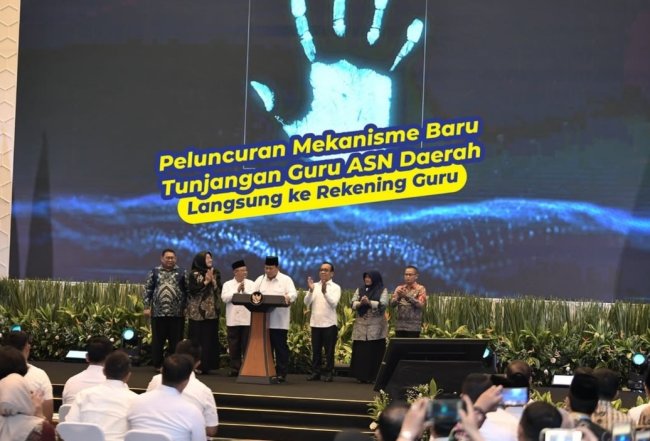 Presiden Prabowo Ubah Aturan, Tunjangan Guru ASN Daerah Langsung Ditransfer ke Rekening Pribadi