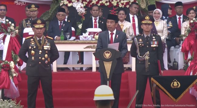 Jokowi Wanti-wanti Polri Tak Boleh Lagi Ada Blok-blokan