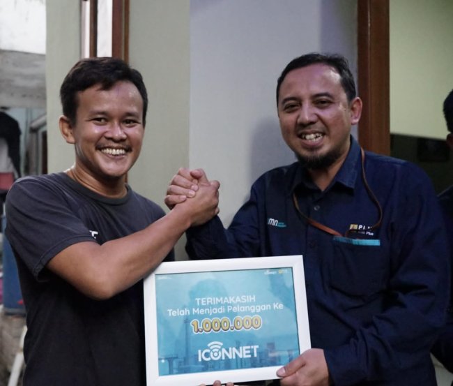 Internet Gahar Rilisan PLN Makin Diminati, ICONNET Tembus 1 Juta Pelanggan
