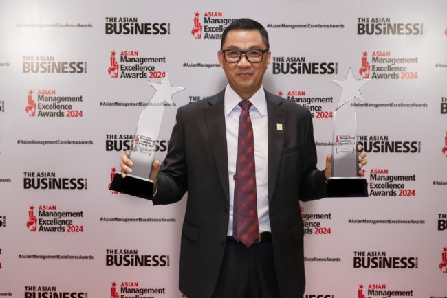 Dirut PLN Dinobatkan Sebagai Executive of The Year Tingkat Asia