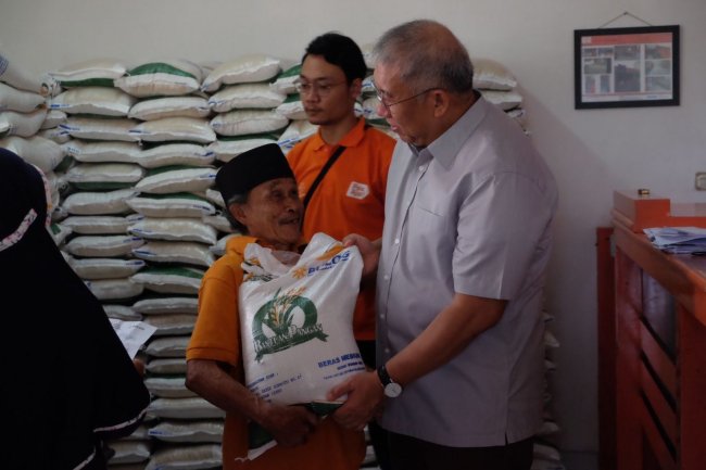 BULOG Salurkan Kembali Bantuan Pangan Beras Pasca Masa Tenang Pemilu