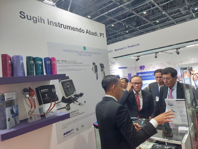 Kemenperin Boyong Industri Alat Kesehatan Unggulan Tampil di Arab Health 2024, Dubai