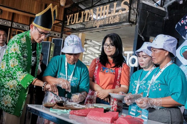 Sandiaga Uno Dukung Kota Bitung Masuk 