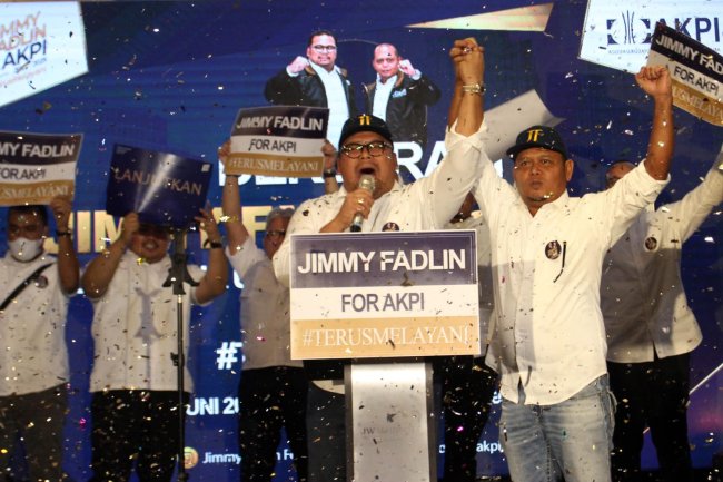 The Bataks Band Meriahkan Deklarasi  Jimmy & Fadlin  Pimpin AKPI 2022-2025