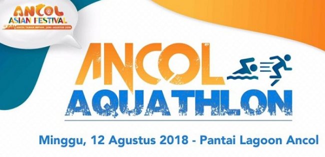 Ancol Gelar Aquathlon, Lomba Lari dan Berenang di Pantai Jakarta