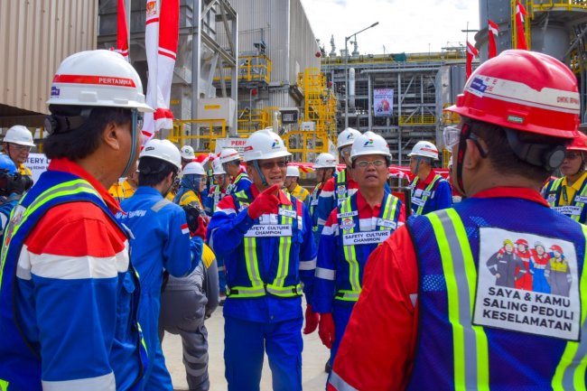 Target Rampung September 2025, Progres Konstruksi RDMP Balikpapan Capai 91,6 persen