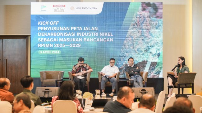 Bappenas - WRI Indonesia Sepakat Susun Peta Jalan Dekarbonisasi Industri Nikel