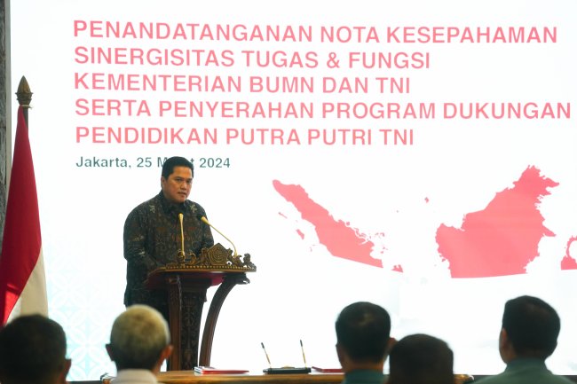 Optimalisasi Pengamanan Aset, BUMN Perkuat Sinergi dengan TNI