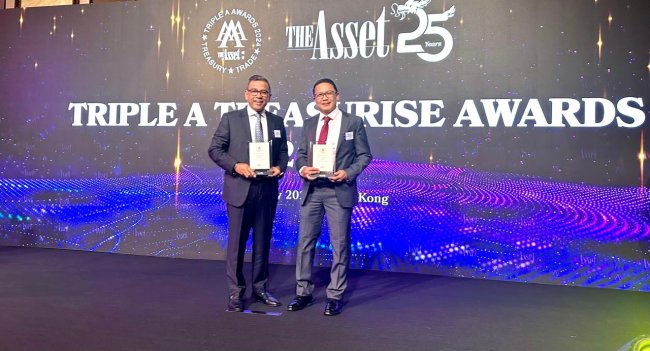 Transaction Banking dan Bisnis Treasury BRI Sabet 2 Penghargaan Internasional dari The Asset Triple A