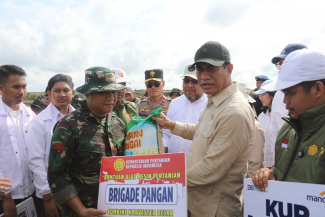 Mentan Amran Pastikan Perbankan Turun Tangan Bantu Brigade Wujudkan Swasembada Pangan
